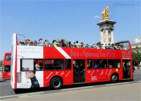 HD photos of Les Car Rouges open top tour buses in Paris - Page 1