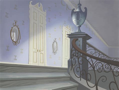 The Art Behind The Magic : Background art for Cinderella (1950) from ...