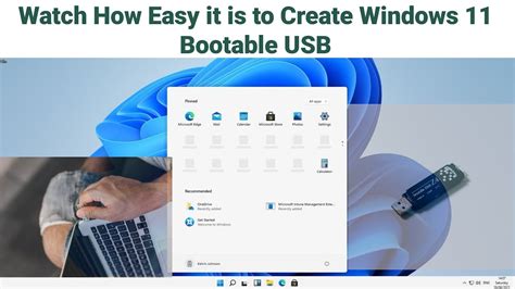 Watch How Easy it is to Create Windows 11 Bootable USB | Windows 11 ...