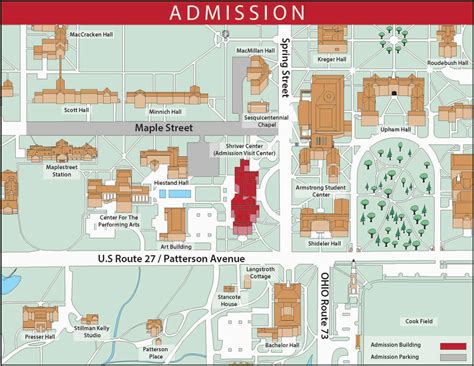 Ohio State Campus Map Dorms - United States Map