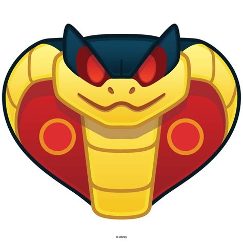 Snake Jafar, Villain Emoji in Disney Emoji Blitz - Disney Emoji Blitz!