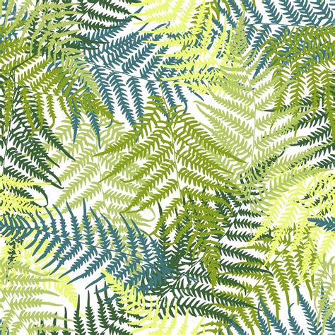 Fern seamless pattern Stock Vector Image by ©greengrass #64991147