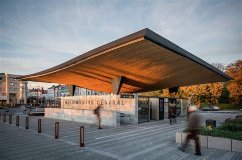 This Helsingborg Train Station Has A Dramatic New Entrance | CONTEMPORIST