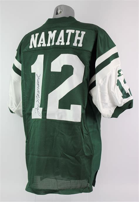 Lot Detail - 2000's Joe Namath New York Jets Signed Jersey (JSA)