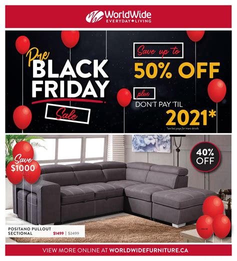 WorldWide Pre Black Friday Sale by WorldWide Furniture - Issuu