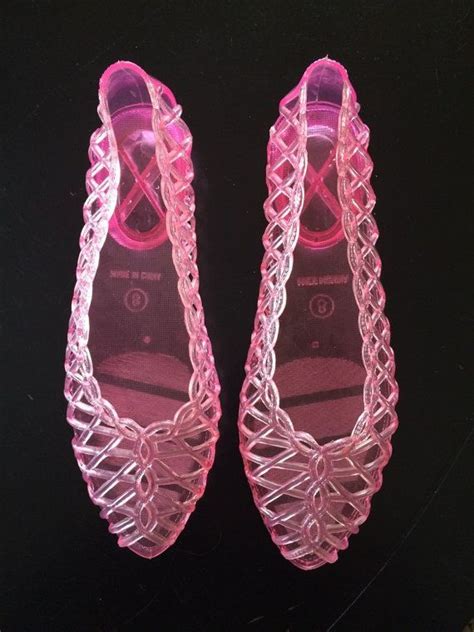 1980's Jelly Shoes---- Pinched your pinky toes, pinched the back of ...