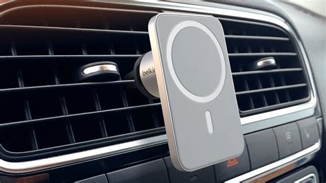 Belkin MagSafe Car Vent Mount PRO for iPhone 12 gives a seamless set-and-drive experience ...