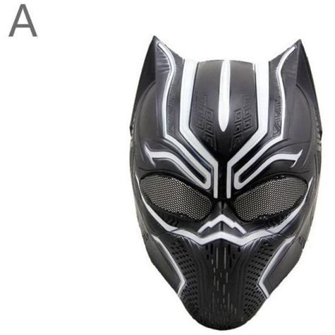 Black Panther 2018 Movie Black Panther Cosplay PVC Mask – Mxcostume