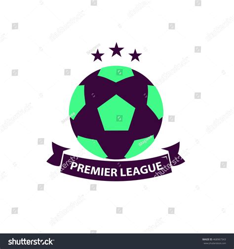 Premier League Soccer Football Badgevector Illustration Stock Vector (Royalty Free) 468967343 ...