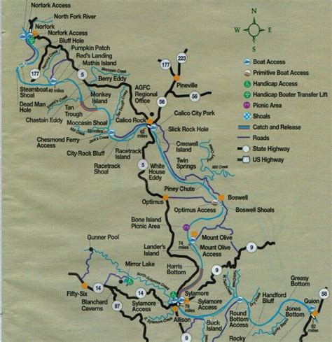 Arkansas White River Fishing Map from Norfork down stream. | Fishing maps, Fishing hole, Tourist map