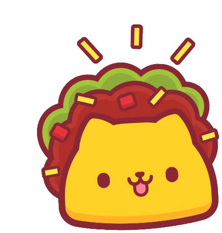 Taco Cat Sticker - Taco Cat Cute - Discover & Share GIFs