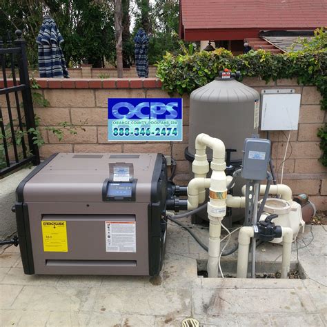 Hayward Pool Heater and Filter Installation | Pool heater, Spa pool, Pool