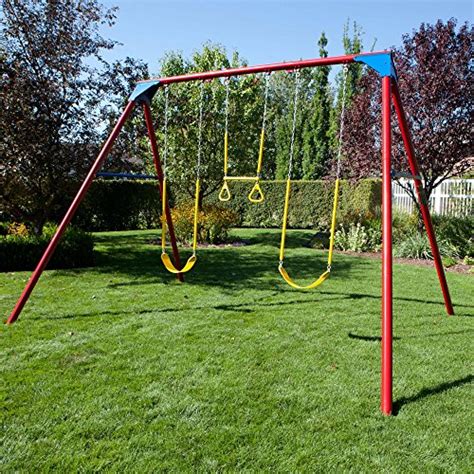 Lifetime Heavy Duty A-Frame Metal Swing Set - ToyMamaShop