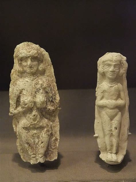 Amorite Ceramic Plaques depicting women Isin-Larsa Period Mesopotamia (Iraq) 2000-1800 BCE - a ...