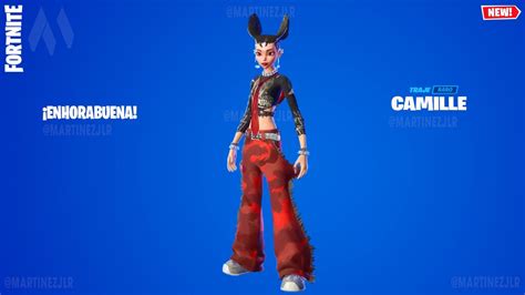 Como CONSEGUIR New Skin CAMILLE Nuevo Lote en Fortnite | Skin, Emote ...