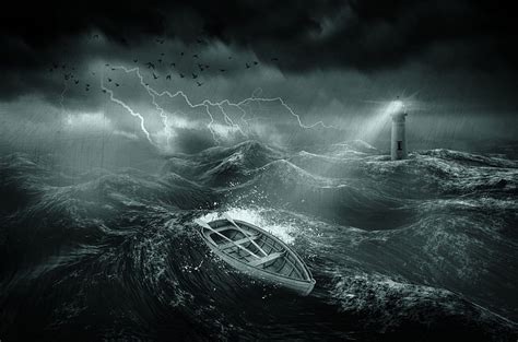 Stormy Ocean , Dark Ocean Storm HD wallpaper | Pxfuel