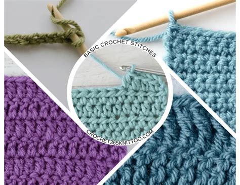 30+ Stunning Crochet Stitches - Crochet 365 Knit Too