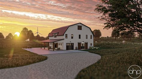 Barndominium Style House Plan | Pittston Farm