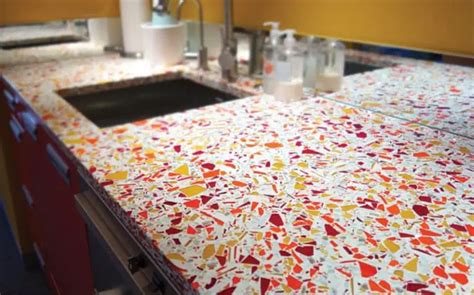 Concrete Countertop With Recycled Glass – Countertops Ideas