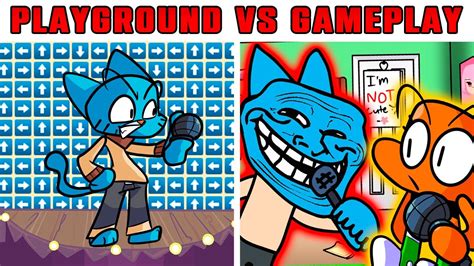 FNF Character Test | Gameplay VS My Playground | Gumball | Funkin World of Gumball - New World ...