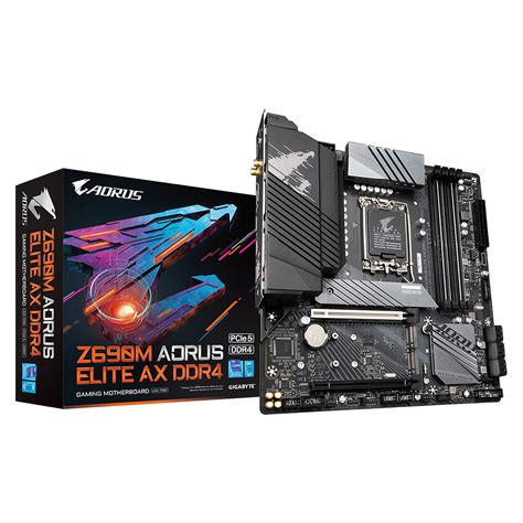 Gigabyte Z690M AORUS ELITE AX DDR4 - Motherboard - LDLC | Holy Moley