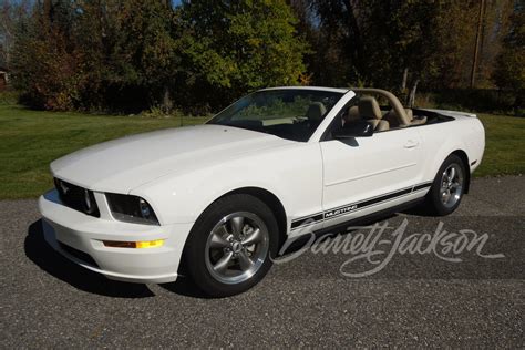 2007 FORD MUSTANG CONVERTIBLE