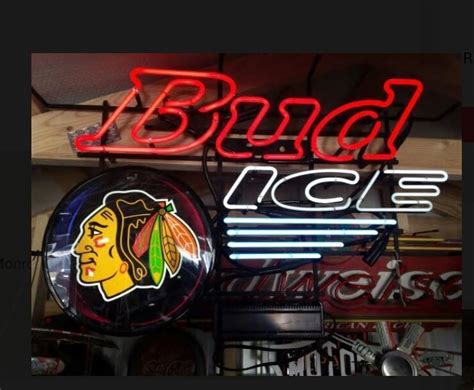 Custom Bud Ice Neon Sign Real Neon Light – Custom Neon Signs