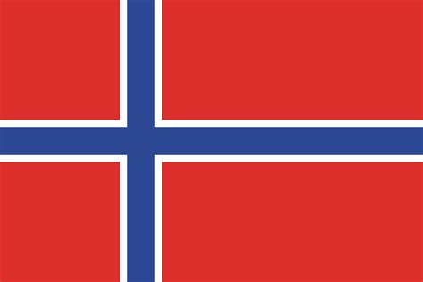 norwegian flag design 16093782 Vector Art at Vecteezy