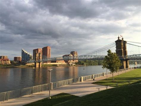 The Cincinnati Riverwalk You'll Want To Visit Again And Again | River walk, Cincinnati, Walkable ...