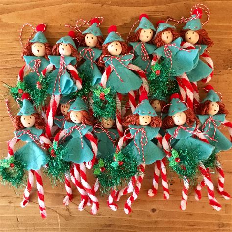 Felt Elf Christmas ornaments | Christmas crafts, Handmade christmas ...