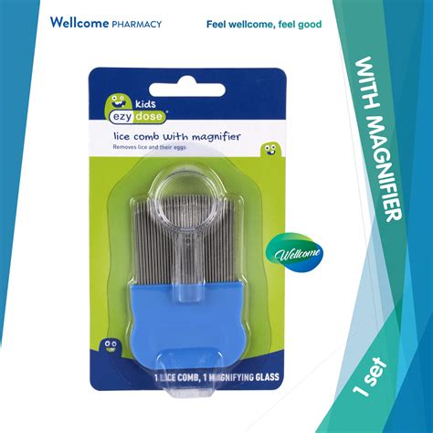 Ezy Dose Kids Lice Comb With Magnifier – Wellcome Pharmacy