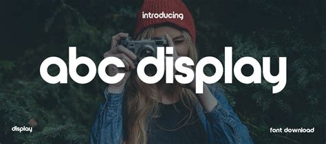 ABC Display Font Download | Free Font.Download