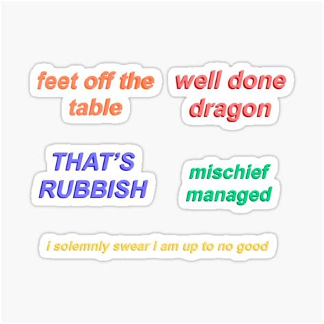 "Weasley Twins Quotes" Sticker for Sale by emmasteinman | Redbubble