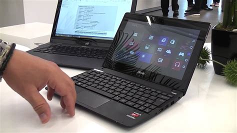 ASUS X102BA - super-cheap 10.1inch touchscreen notebook for Windows 8 with AMD-CPU - YouTube
