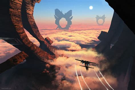 Above the Clouds, Mack Sztaba on ArtStation at https://www.artstation.com/artwork/vrvRE ...