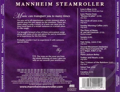 [Contemporary Instrumental] Mannheim Steamroller - Romantic Themes ...