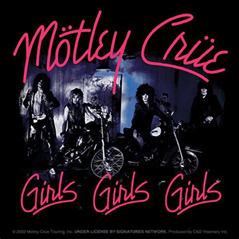 Motley Crue Girls Girls Girls Sticker | Rock album covers, Motley crue ...