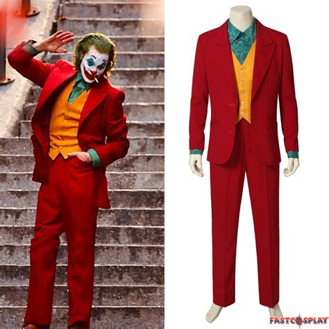 2019 Movie Joker Cosplay Costume Suit