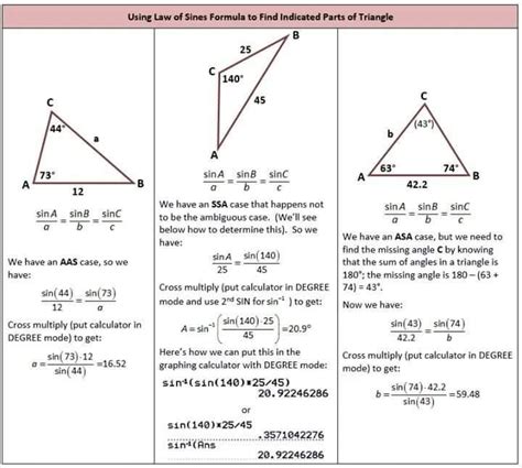 Law of sines calculator - RosalyneDenon