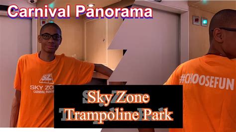 Carnival Panorama Sky Zone Trampoline - YouTube