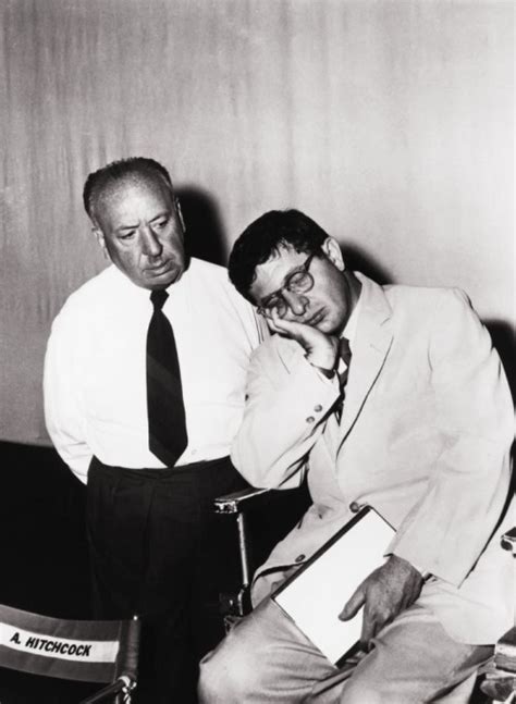 Alfred Hitchcock & Bernard Herrmann on the set of... | Old Hollywood