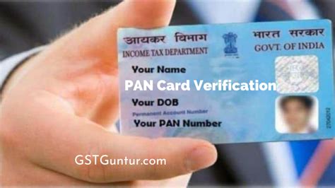 PAN Card Verification | How To Verify? Types of Online PAN Verification ...