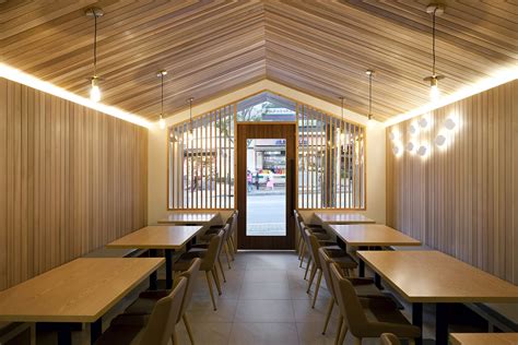 Urban Cabin: Small, Space-Conscious Restaurant with Cozy Modern ...