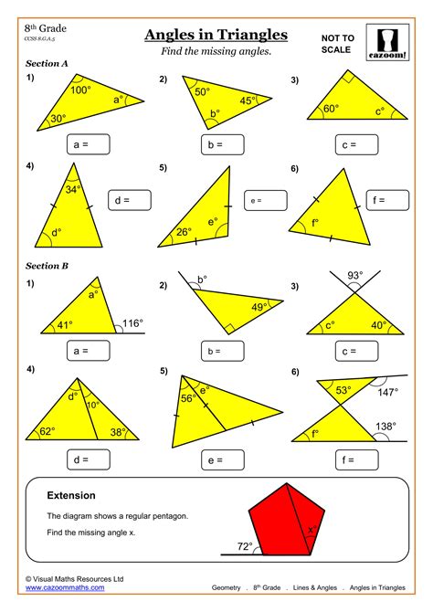 8th Grade Math Worksheets | Printable PDF Worksheets