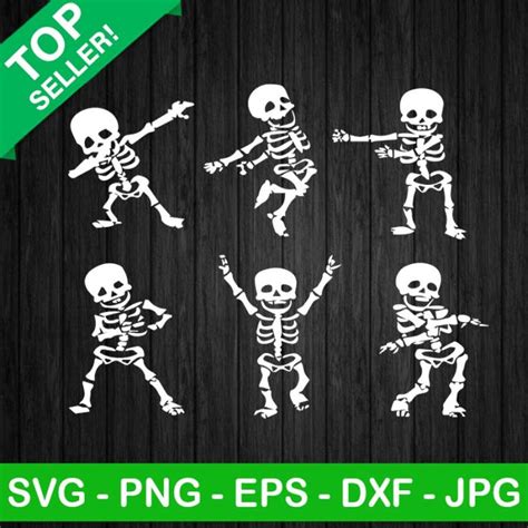 Dancing Skeleton Halloween SVG, Halloween Skeleton SVG, Unny Skeleton Dancing SVG