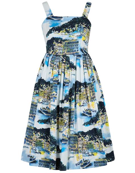 Seaside Print Dress | Women | George at ASDA Gorgeous Dresses, Pretty ...