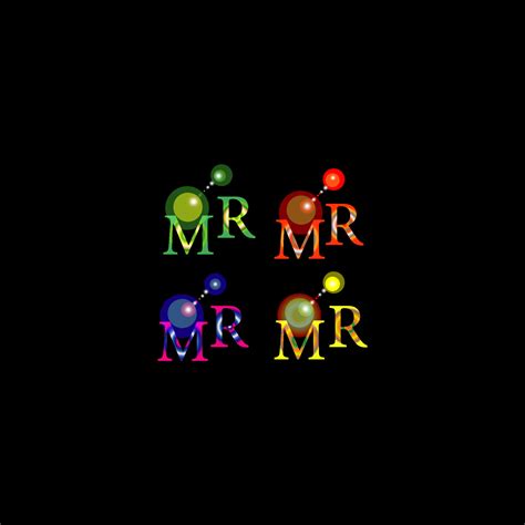 CREATIVE MR MULTI COLOUR LOGO,MR LOGO MONOGRAM FOR COMPANY. 7501454 ...