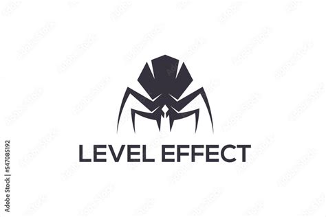 Black widow spider logo design animal insect icon symbol Stock Vector ...