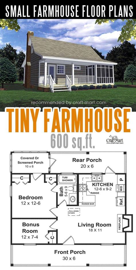 Small farmhouse plans for building a home of your dreams | Tiny house ...