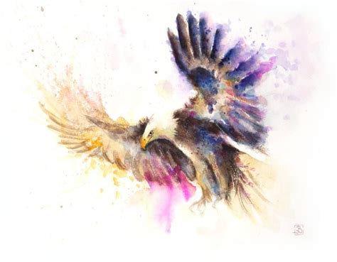 Gerelateerde afbeelding | Eagle tattoo, Watercolor eagle, Eagle painting